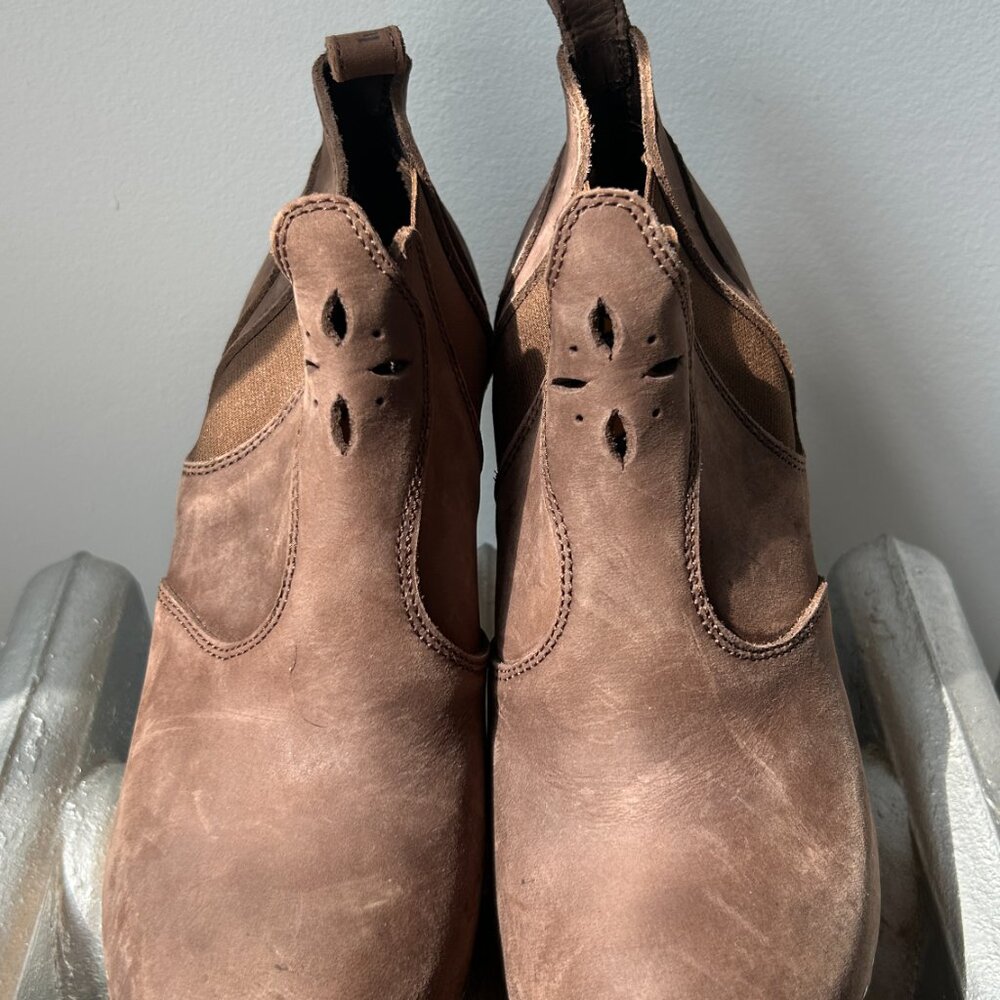 Swedish Hasbeens Toffel Clog Boots Size 38 - image 2